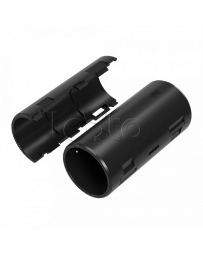 Муфта разборная d32 мм атмосферостойкая черная (36шт/360шт уп/кор) Промрукав (PR13.0416) в Рыбинске Повороты, муфты, тройники Pintop.ru