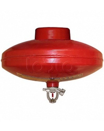 Модуль порошкового пажаротушения ПОЖТЕХНИКА МПП-7/68 МИГ (диск) (температура срабатывания +68°С) (красный) в Рыбинске Модули порошковые Pintop.ru